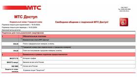 Как изменить тариф на МТС в Вестфалика